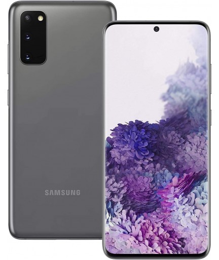 Samsung Galaxy S20 5G, 128GB, Cosmic Gray - Unlocked (Renewed)